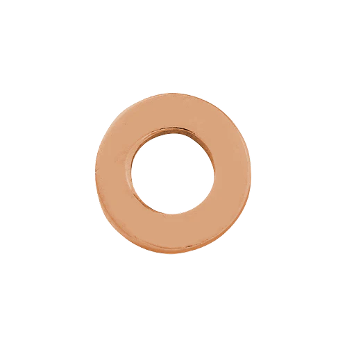 14k Rose Gold Letter Charm - Image 15
