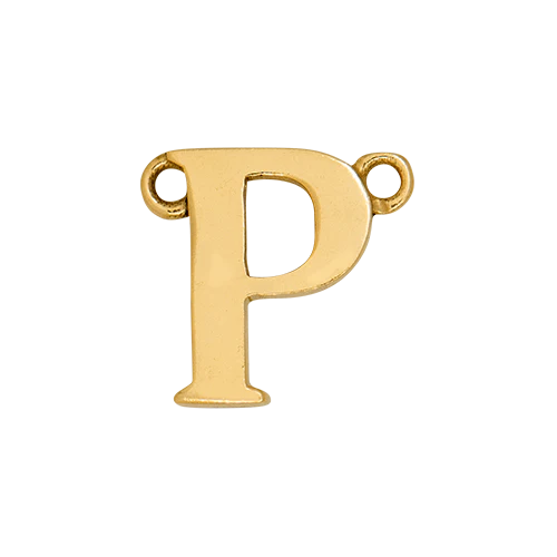 14k Yellow Gold Letter Charm - Image 17