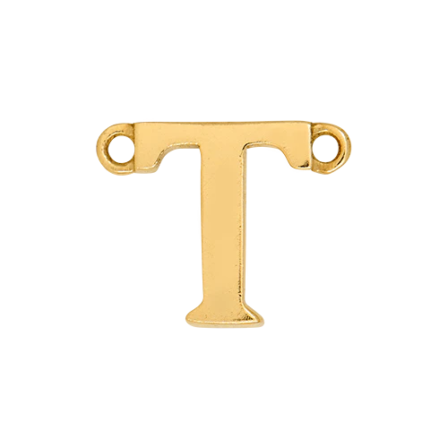 14k Yellow Gold Letter Charm - Image 21