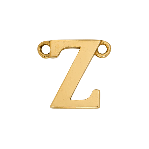 14k Yellow Gold Letter Charm - Image 27