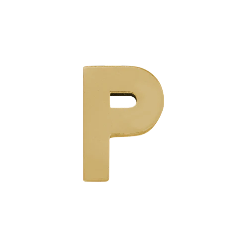 14k Yellow Gold Letter Charm - Image 16