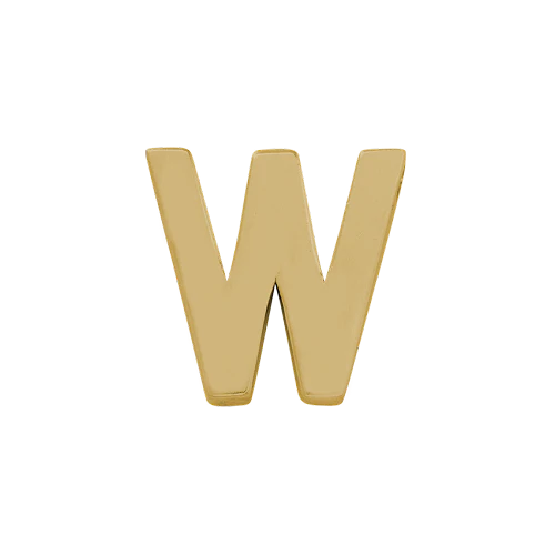 14k Yellow Gold Letter Charm - Image 22