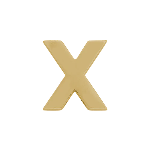 14k Yellow Gold Letter Charm - Image 23