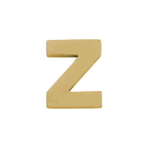 14k Yellow Gold Letter Charm - Image 26