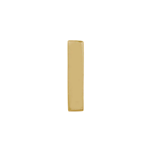 14k Yellow Gold Letter Charm - Image 9