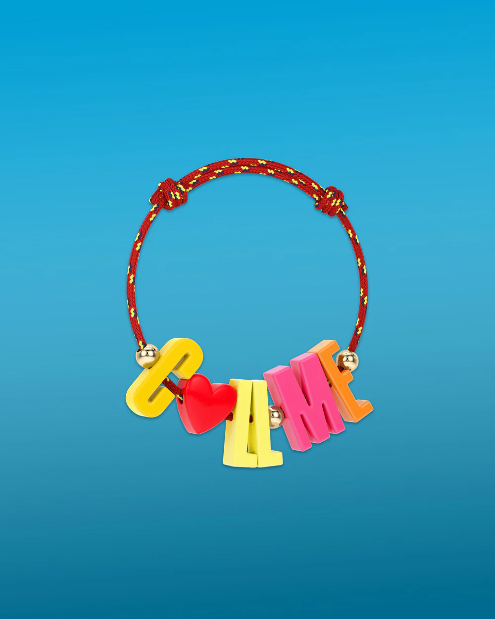 'Call Me' Cord Bracelet - Image 2