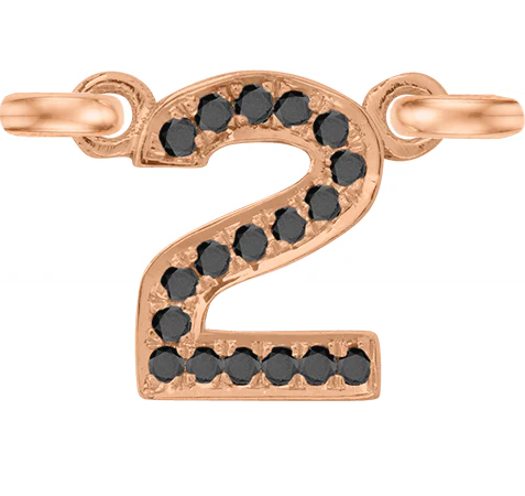 Rose Gold, Black Diamond Number - Image 5
