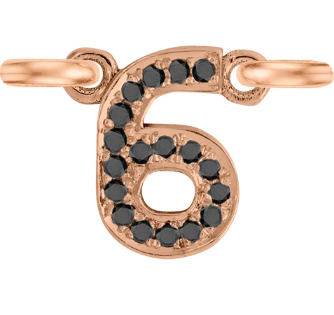 Rose Gold, Black Diamond Number - Image 9