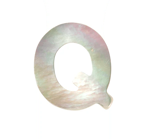 Mother of Pearl Letter Beads - Image 19