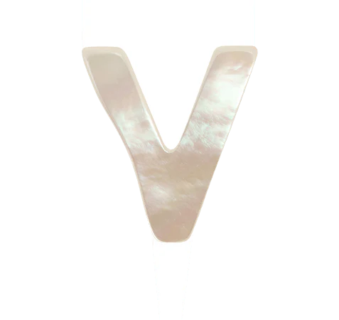 Mother of Pearl Letter Beads - Image 24