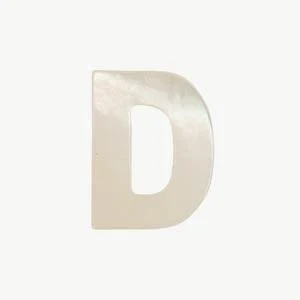 Mother of Pearl Letter Beads - Image 32