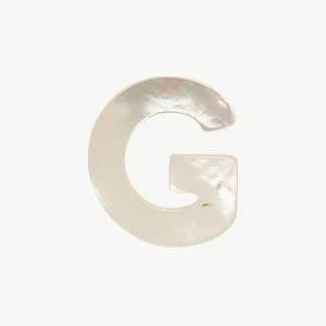 Mother of Pearl Letter Beads - Image 35