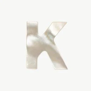 Mother of Pearl Letter Beads - Image 39