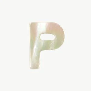Mother of Pearl Letter Beads - Image 44