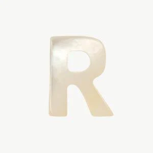Mother of Pearl Letter Beads - Image 46