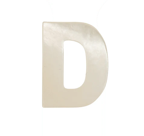 Mother of Pearl Letter Beads - Image 6