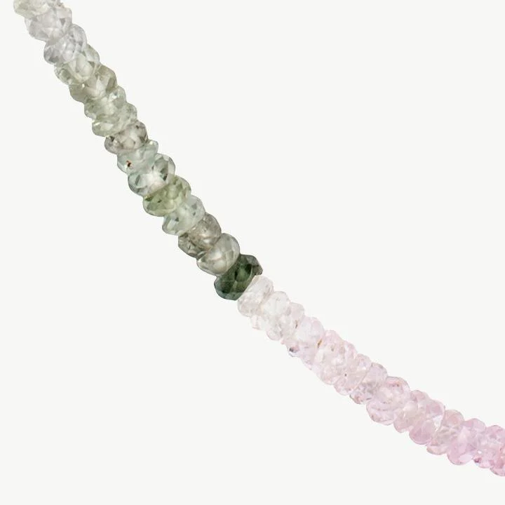 Rainbow Sapphire Beaded Chain - Image 3