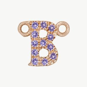 Rose Gold, Lilac Sapphire Letter - Image 30