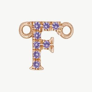 Rose Gold, Lilac Sapphire Letter - Image 34