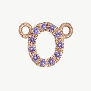 Rose Gold, Lilac Sapphire Letter - Image 43