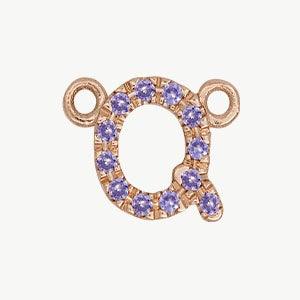 Rose Gold, Lilac Sapphire Letter - Image 45