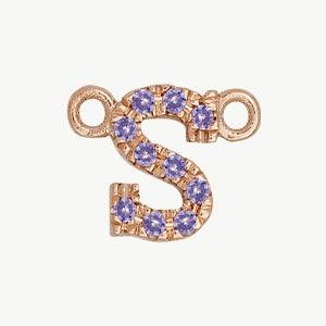 Rose Gold, Lilac Sapphire Letter - Image 47