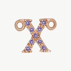 Rose Gold, Lilac Sapphire Letter - Image 52