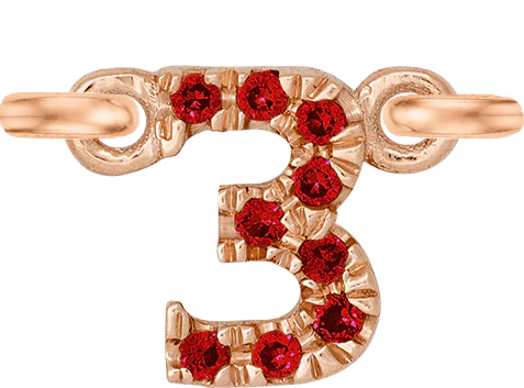 Rose Gold, Ruby Number - Image 6