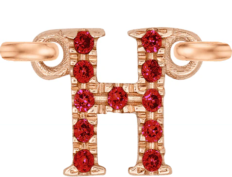 Rose Gold, Ruby Letter - Image 10