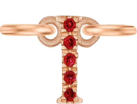 Rose Gold, Ruby Letter - Image 11