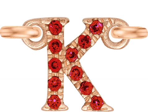 Rose Gold, Ruby Letter - Image 13