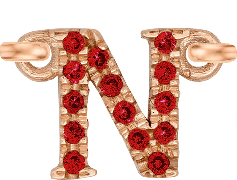 Rose Gold, Ruby Letter - Image 16
