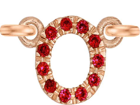 Rose Gold, Ruby Letter - Image 17