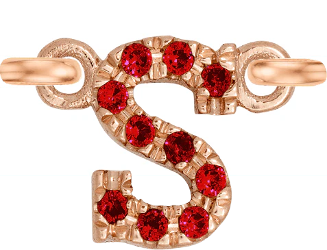Rose Gold, Ruby Letter - Image 21