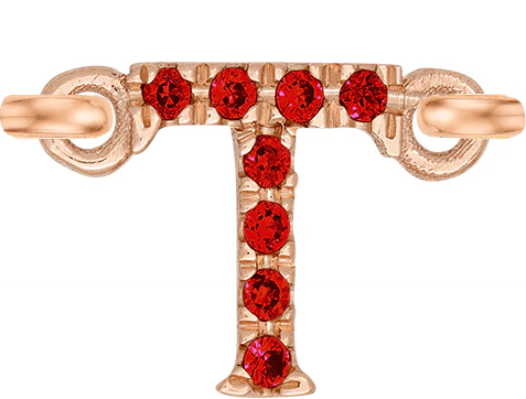 Rose Gold, Ruby Letter - Image 22