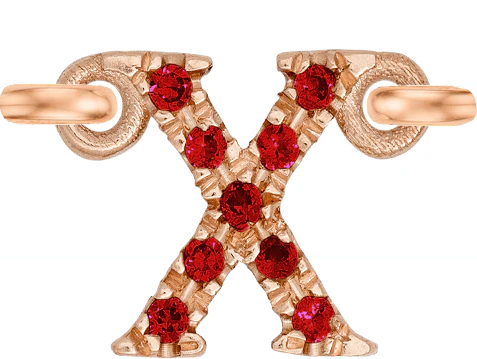 Rose Gold, Ruby Letter - Image 26