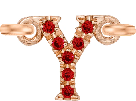 Rose Gold, Ruby Letter - Image 27