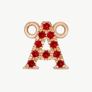 Rose Gold, Ruby Letter - Image 29