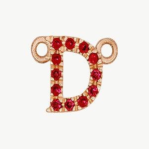 Rose Gold, Ruby Letter - Image 32