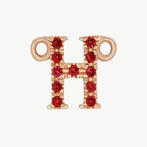 Rose Gold, Ruby Letter - Image 36