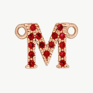 Rose Gold, Ruby Letter - Image 41