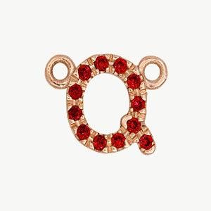 Rose Gold, Ruby Letter - Image 45
