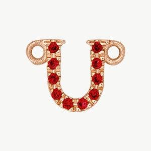 Rose Gold, Ruby Letter - Image 49