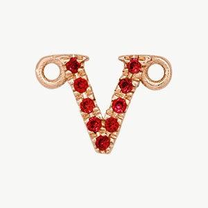Rose Gold, Ruby Letter - Image 50