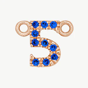 Rose Gold, Blue Sapphire Number - Image 18