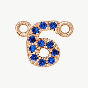 Rose Gold, Blue Sapphire Number - Image 19