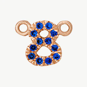 Rose Gold, Blue Sapphire Number - Image 21
