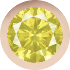 Rose Gold, Yellow Sapphire Letter - Image 2