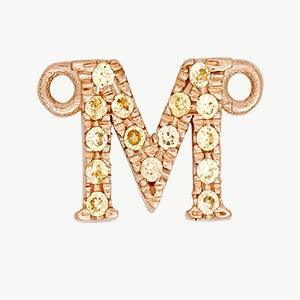Rose Gold, Yellow Sapphire Letter - Image 41