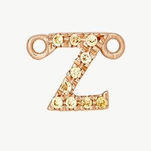 Rose Gold, Yellow Sapphire Letter - Image 54
